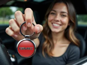 GMC Auto Schlüsselanhänger Rennstil Robust Legierung X